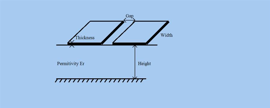 Gap Capacitor Diagram